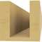 Ekena Millwork 4in. W x 4in. H x 32in. L Crestline Woodgrain TimberThane Rafter Tail, Primed Tan RFTUR04X04X32CRERCPR - alternate 5